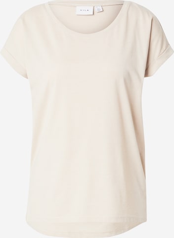 bēšs VILA T-Krekls 'VIDreamers': no priekšpuses