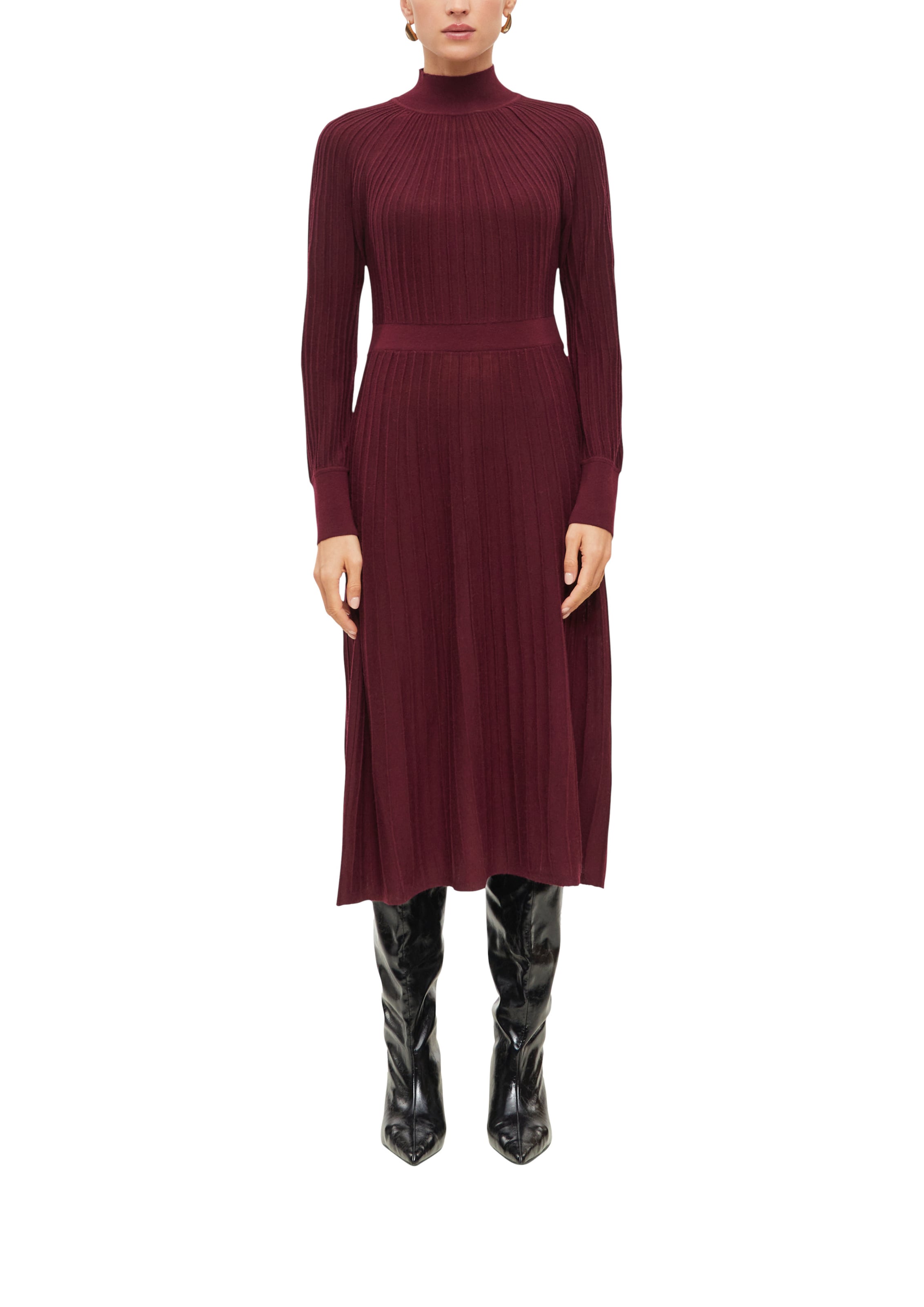 Robes en maille s.Oliver en rouge