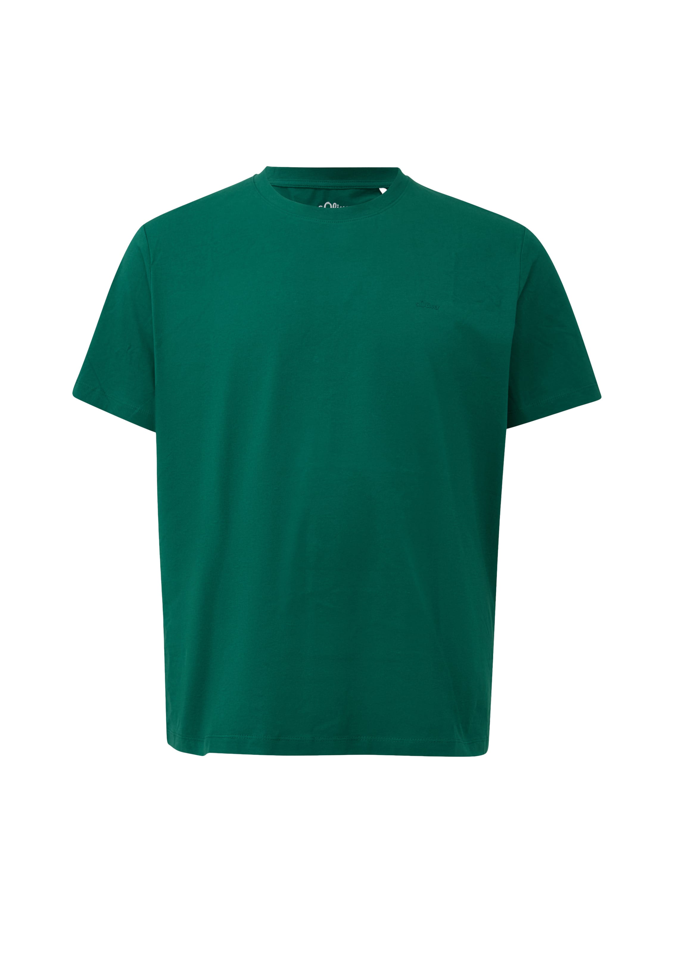 s.Oliver Men Big Sizes - Camisa em verde: frente