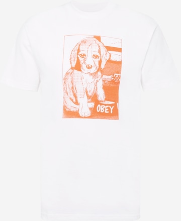 Obey Shirt in White: front