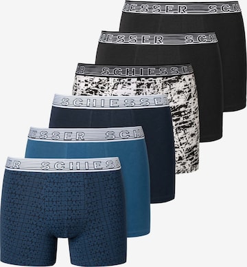 SCHIESSER Alsónadrág - kék: elől