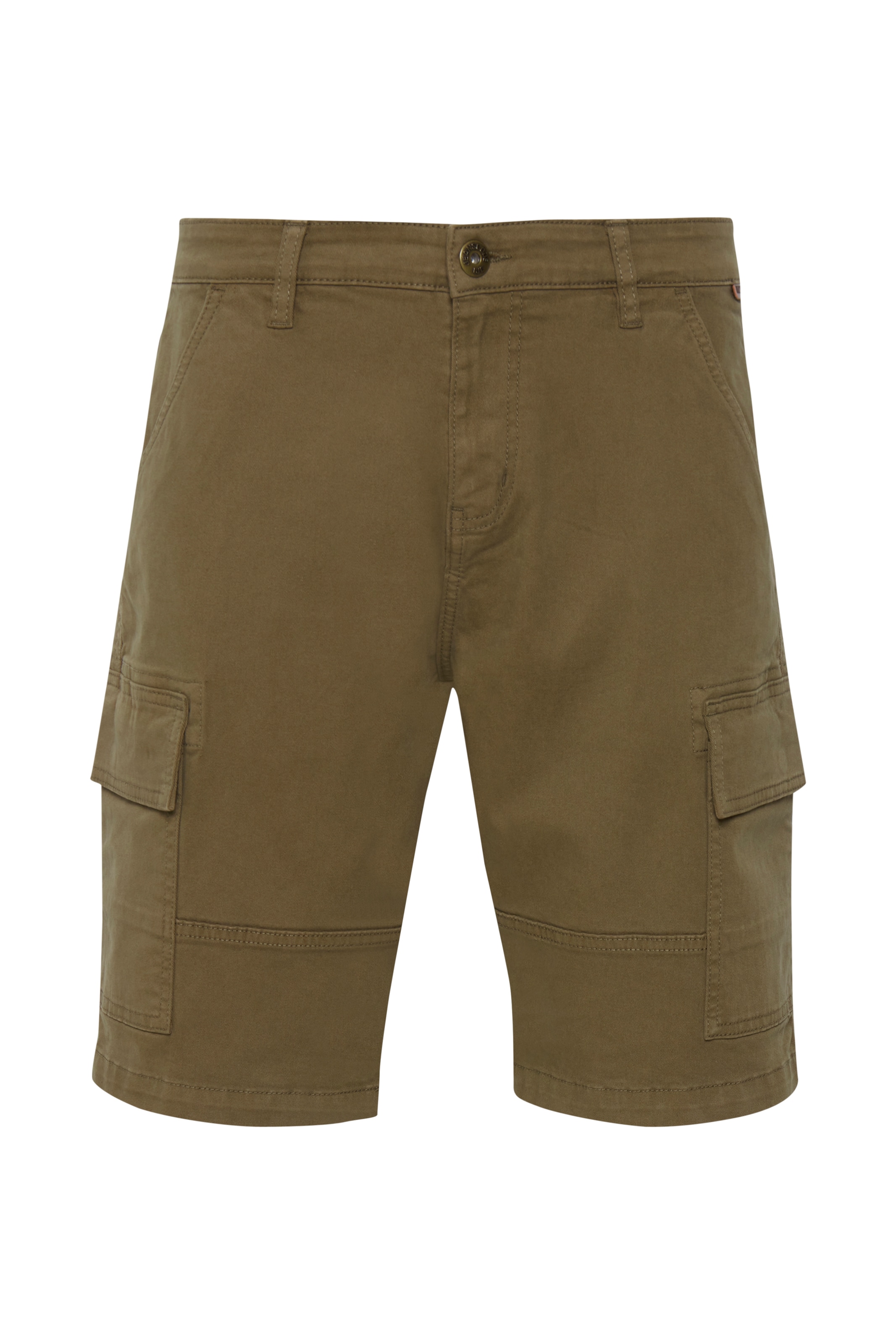 INDICODE JEANS Cargo Pants 'Brom' in Green: front