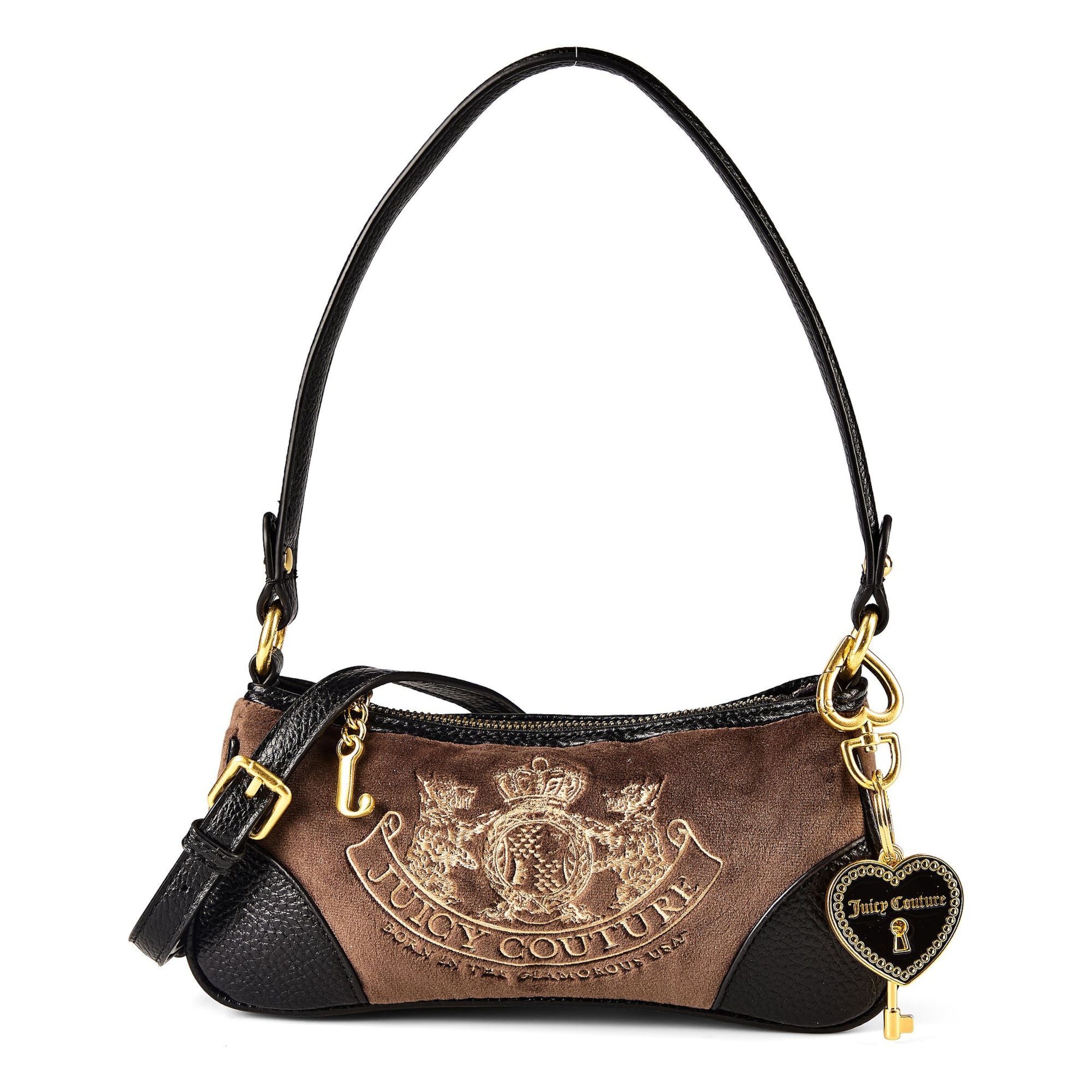 Sac à bandoulière Juicy Couture en marron : devant