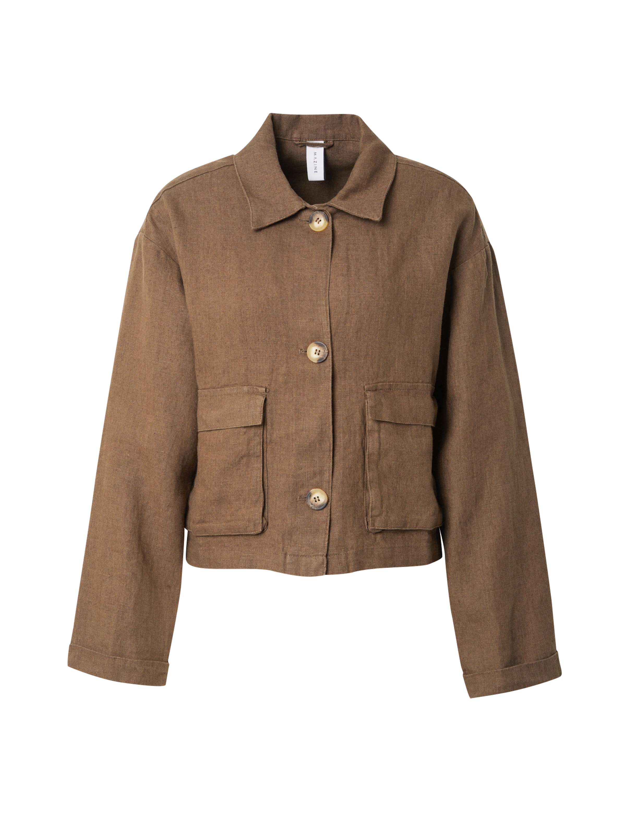 mazine Between-season jacket in Brown: front