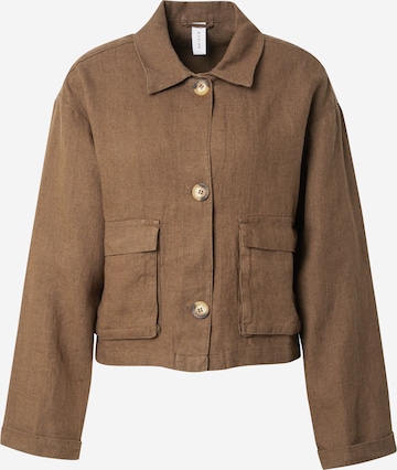 mazine - Chaqueta de entretiempo en marrón: frente