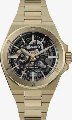 INGERSOLL Analog Watch 'The Baler' in Gold: front