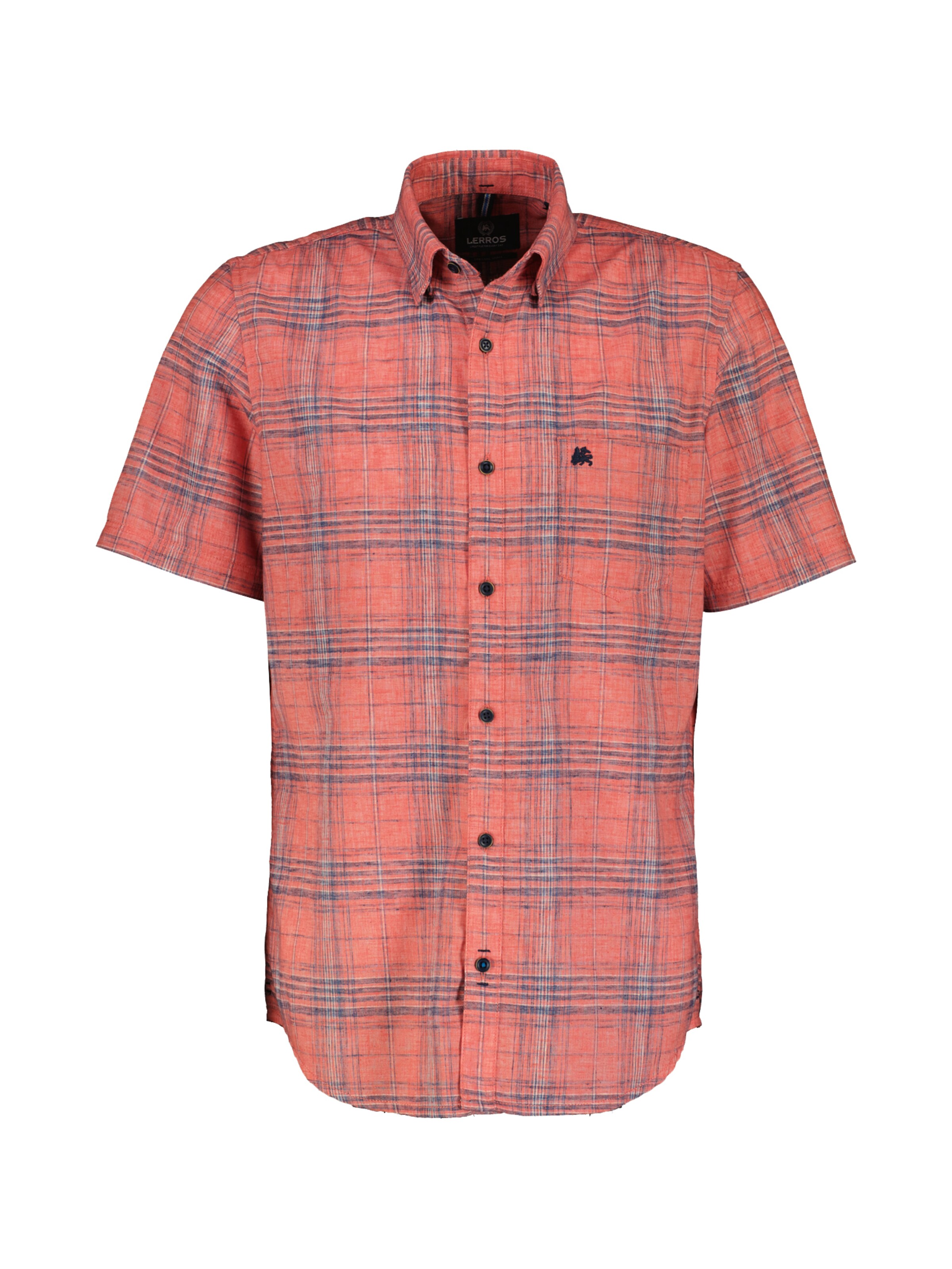 LERROS Zakelijk overhemd in Rood: voorkant