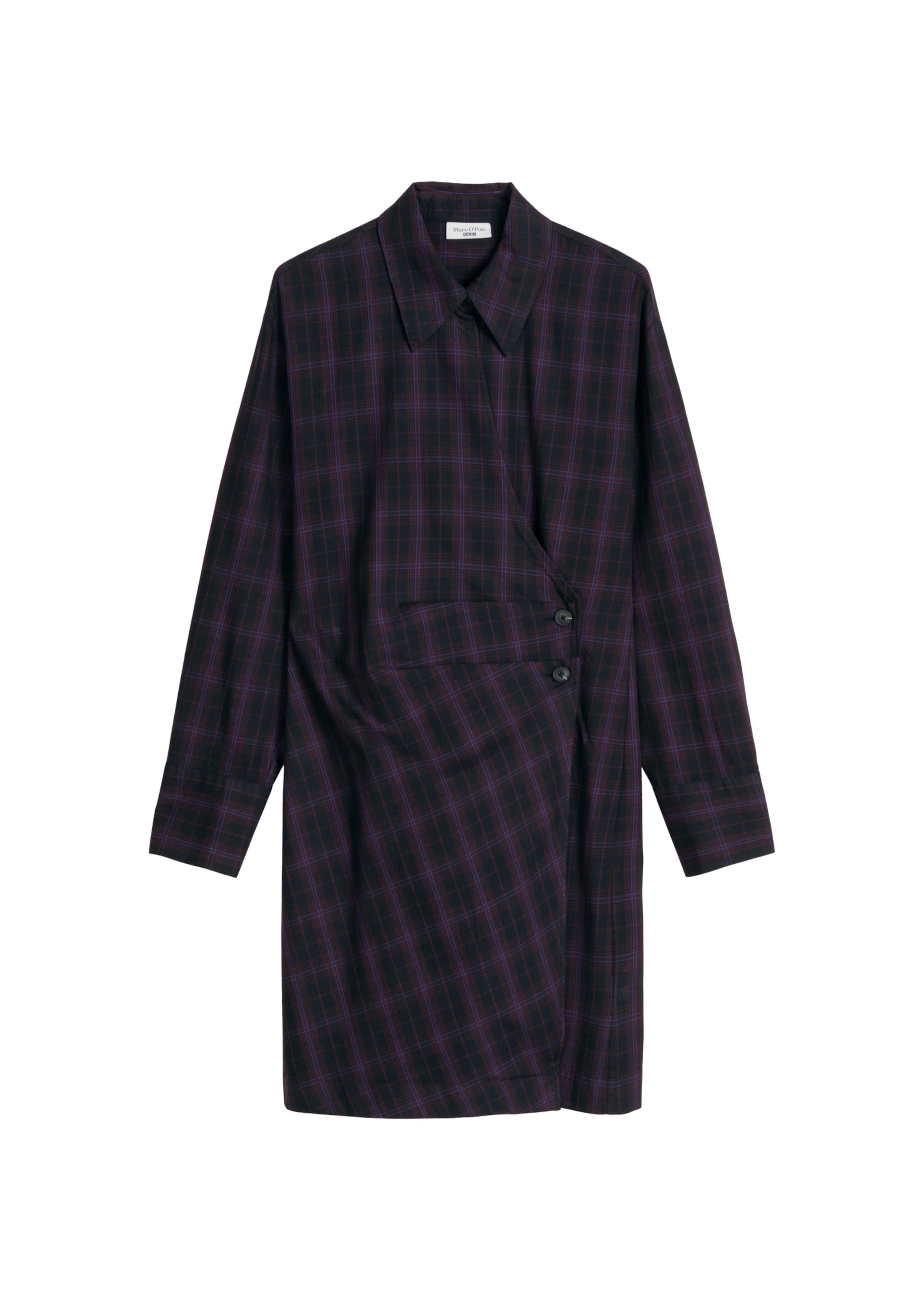Marc O'Polo DENIM Kleid in Schwarz: Vorderseite