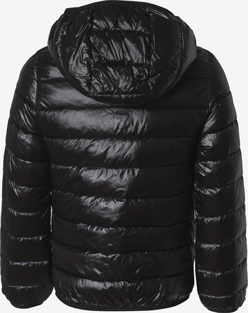 UNITED COLORS OF BENETTON Between-season jacket 'Impianto' in Black