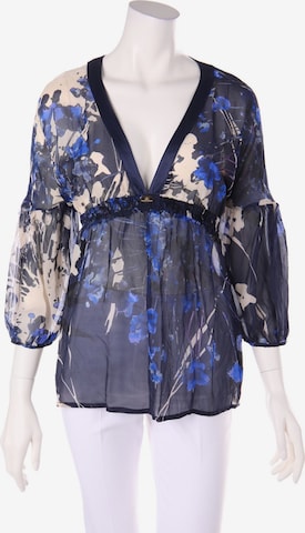 Elisabetta Franchi Blouse & Tunic in S in Blue: front