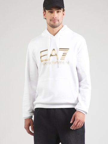 EA7 Emporio Armani Свитшот в Белый: спереди