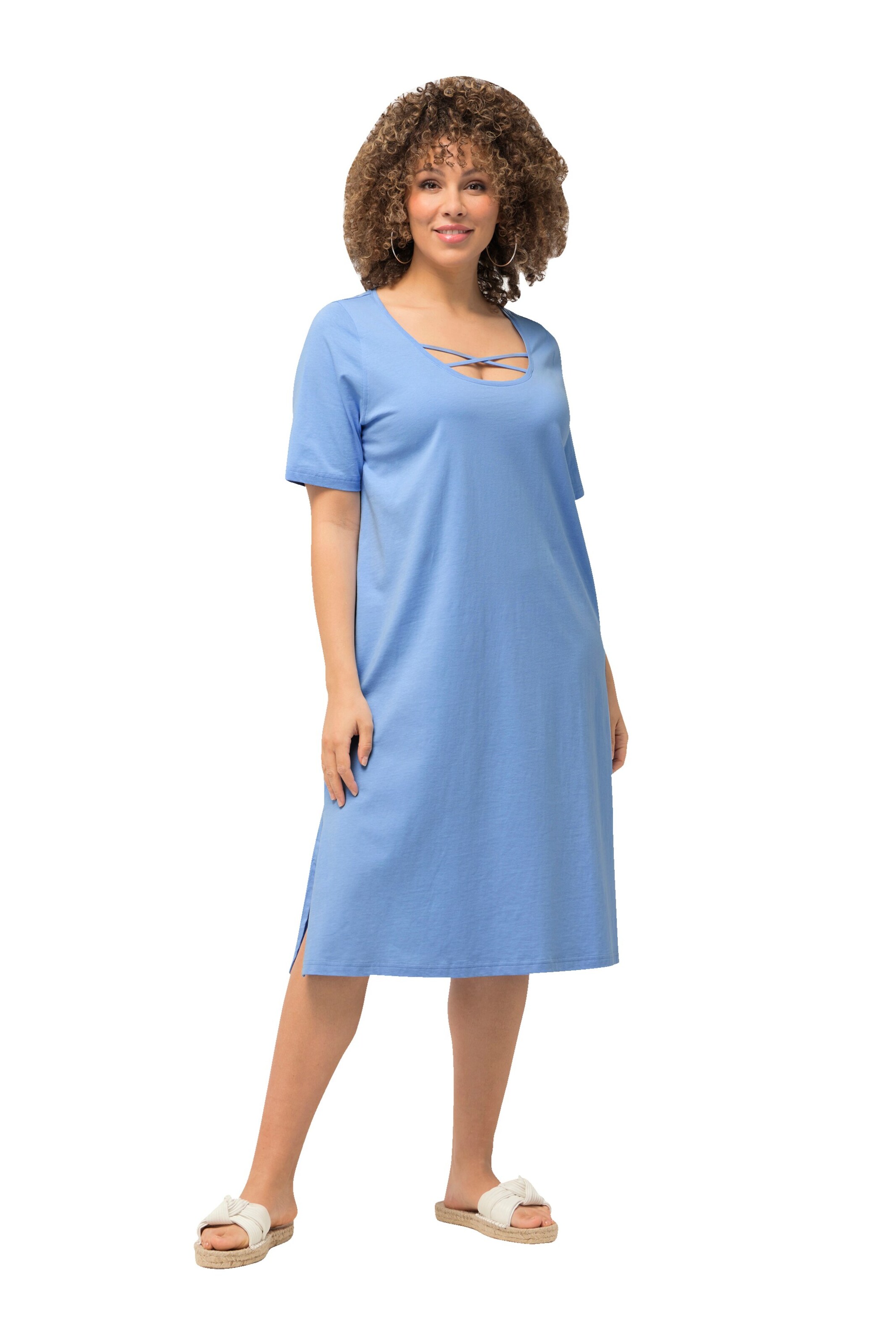 Ulla Popken Kleid in Blau