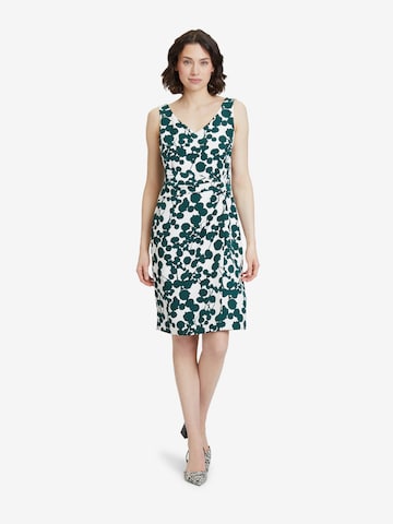 Vera Mont Sheath Dress in White