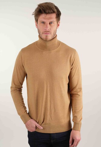 Pull-over Deeluxe en marron : devant