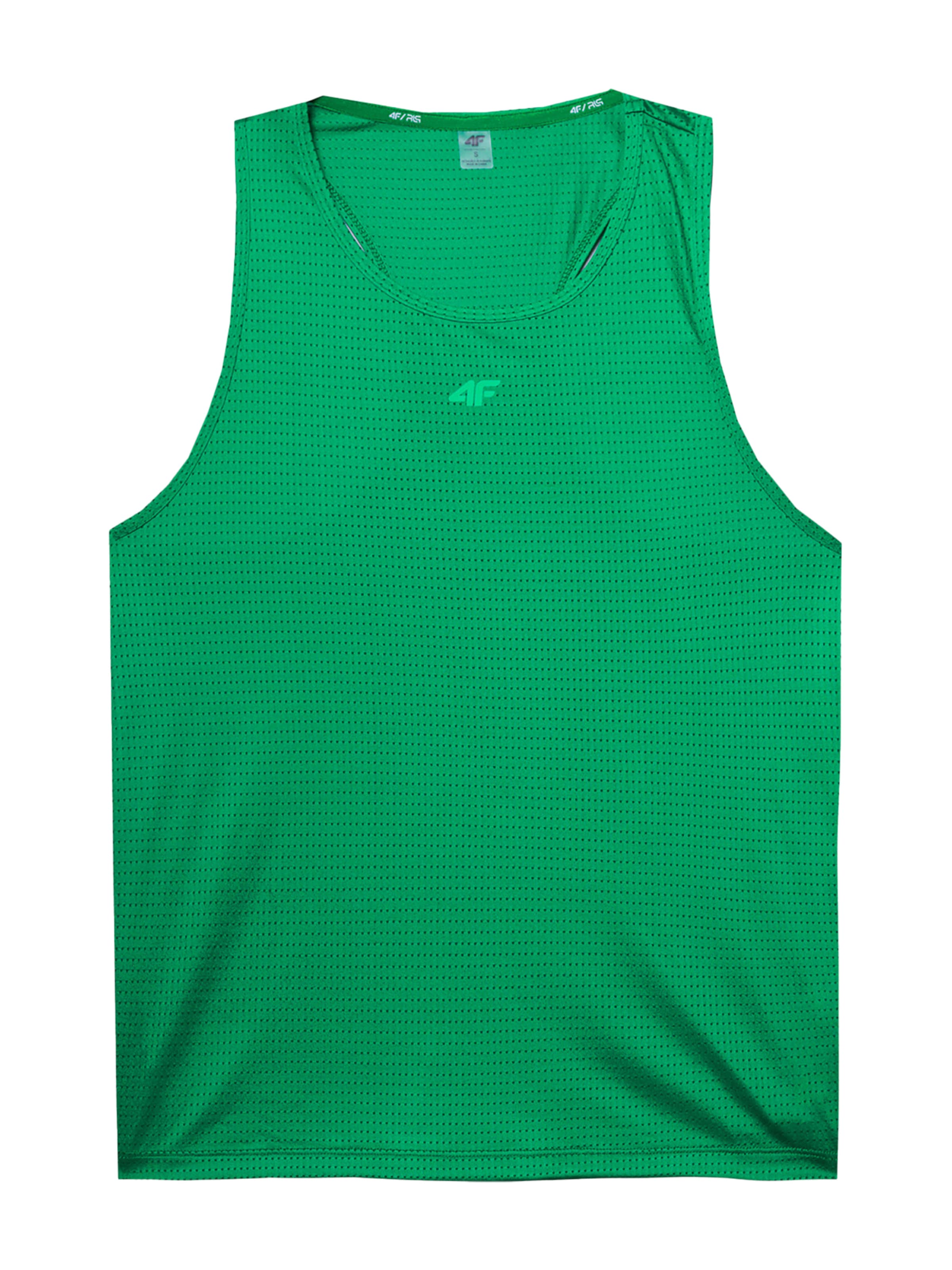4F Спортивный топ в Зеленый: спереди