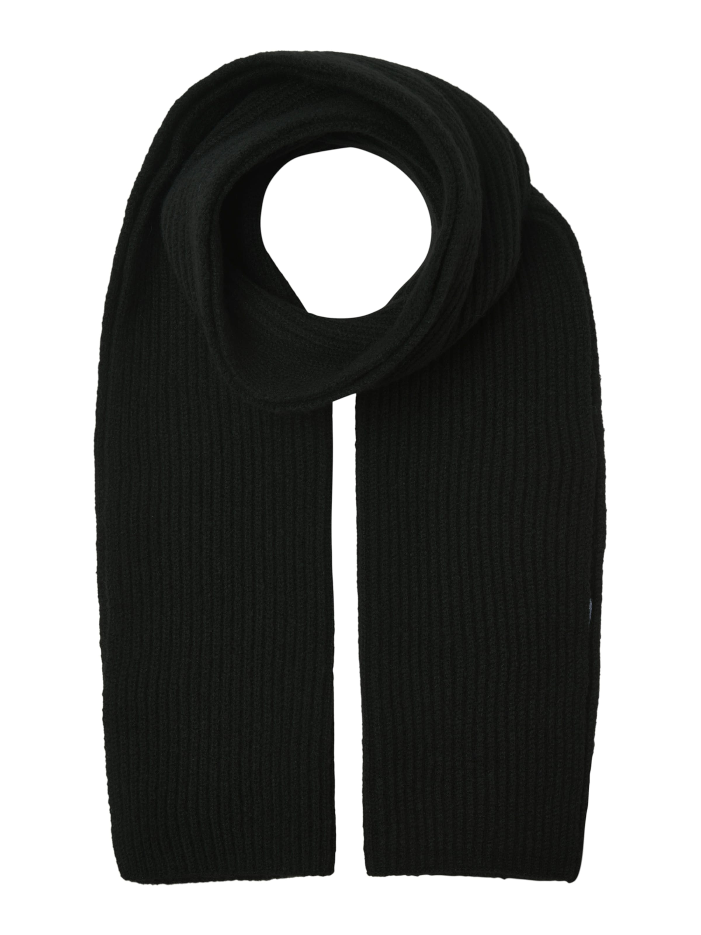 JACK & JONES Šála 'JACAYOUIE' – černá: přední strana