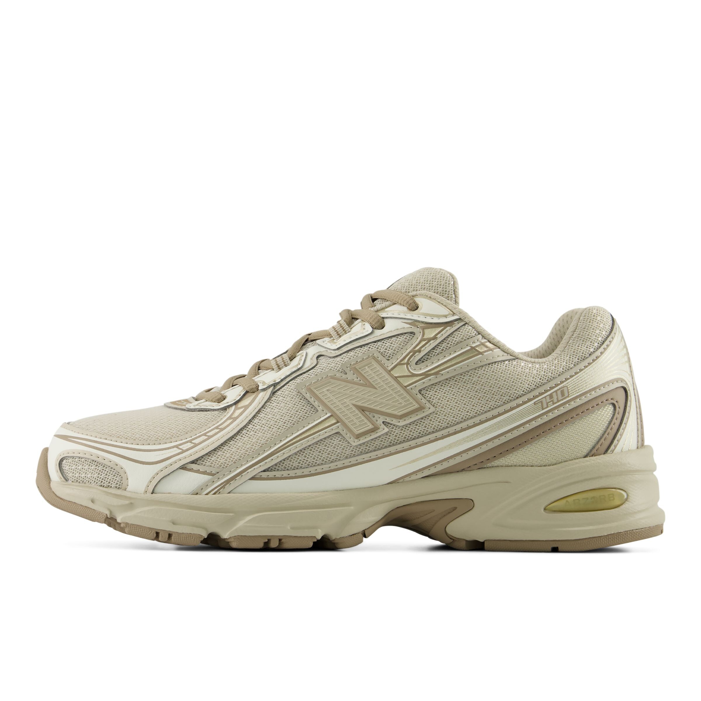 new balance Sneakers laag 'Sneaker 740' in Beige: voorkant