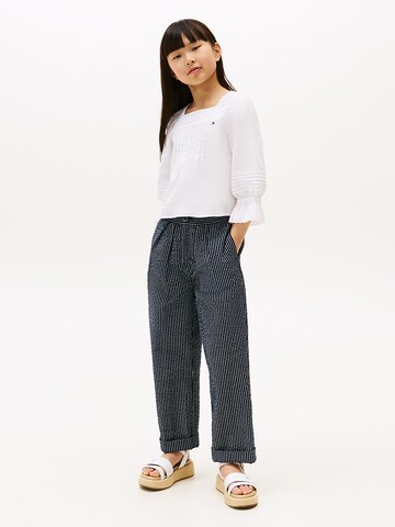 TOMMY HILFIGER Bluse in Weiß