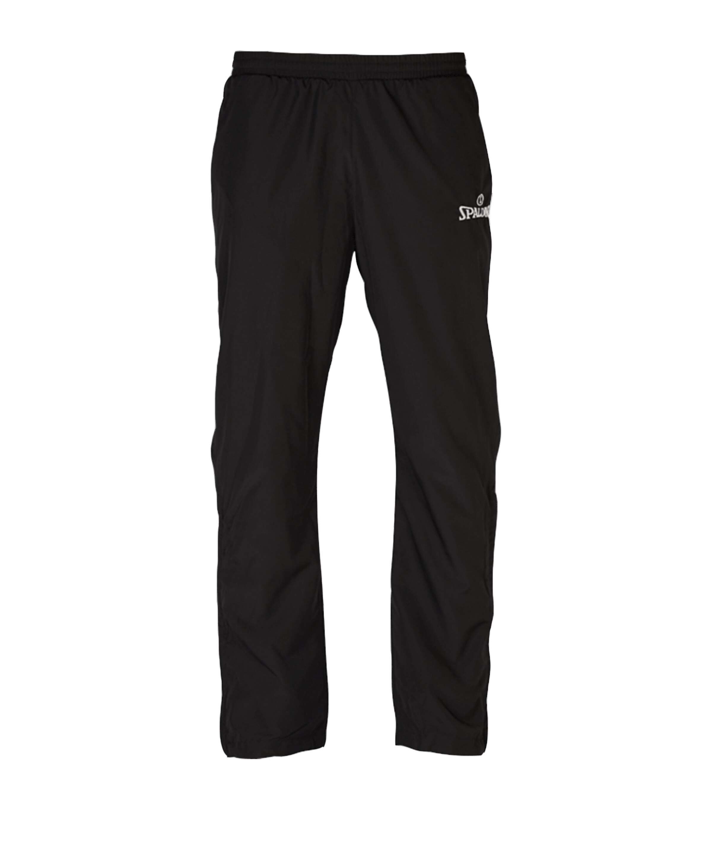 SPALDING Regular Sports trousers in Black: front