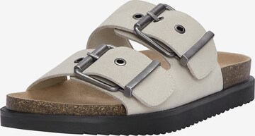 Pull&Bear Pantolette in Weiß: predná strana