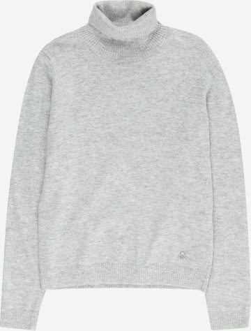 UNITED COLORS OF BENETTON Sweater in Grey: front