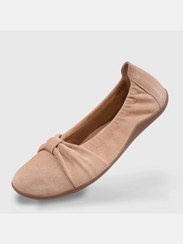 BÄR Ballet Flats 'Elly' in Grey: front
