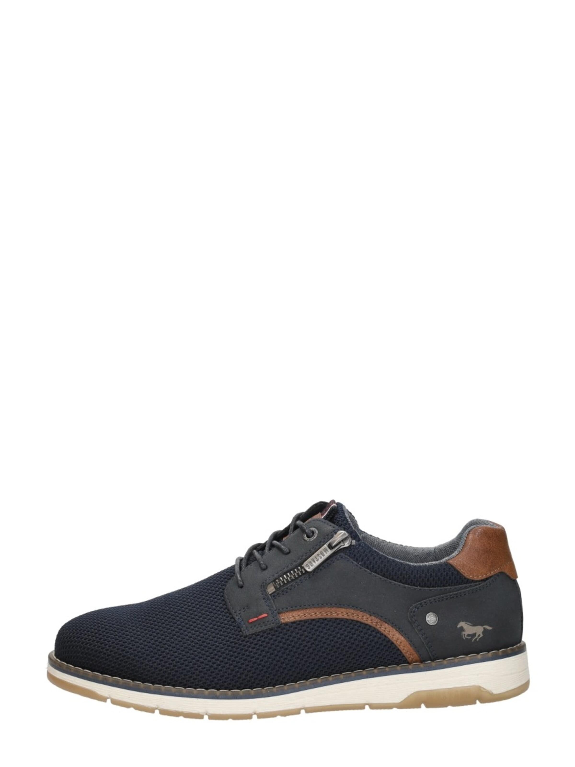 MUSTANG Veterschoen in Blauw