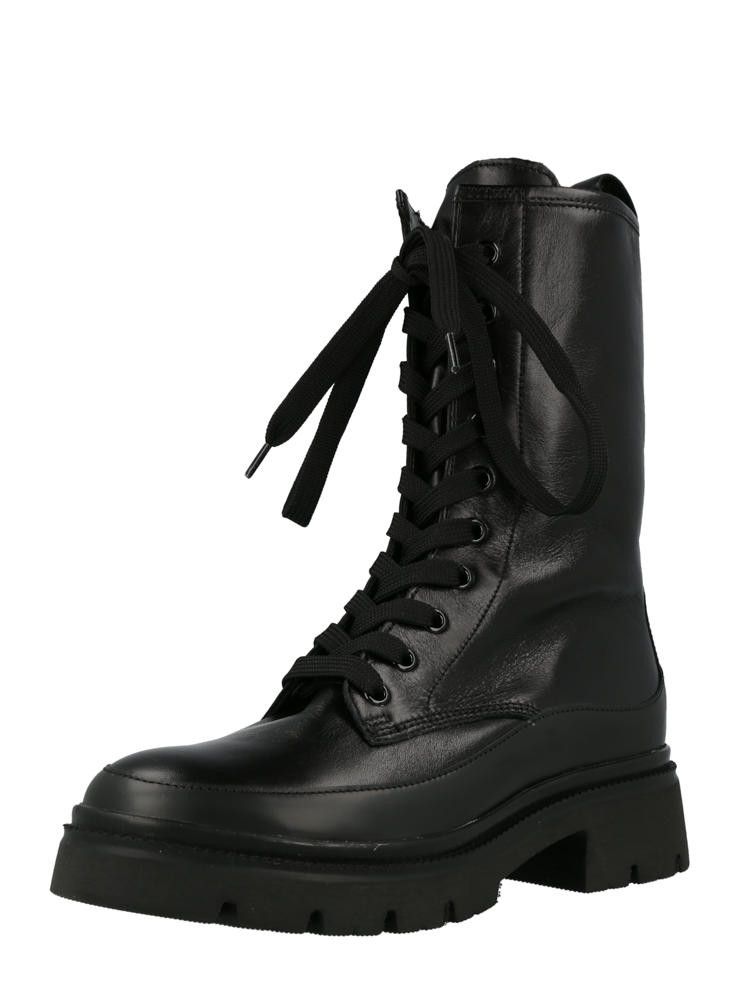 Bottines à lacets GABOR en noir : devant