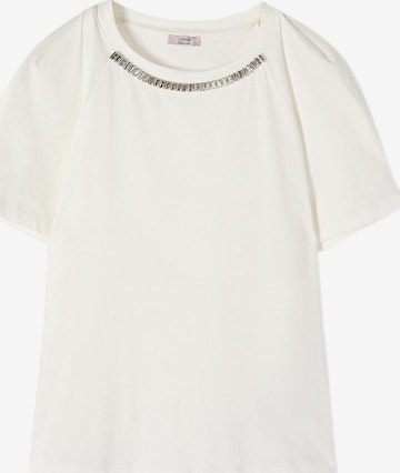 T-shirt oltre en blanc : devant
