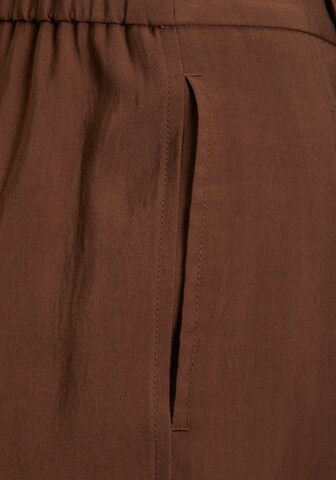LASCANA Wide Leg Hose in Braun