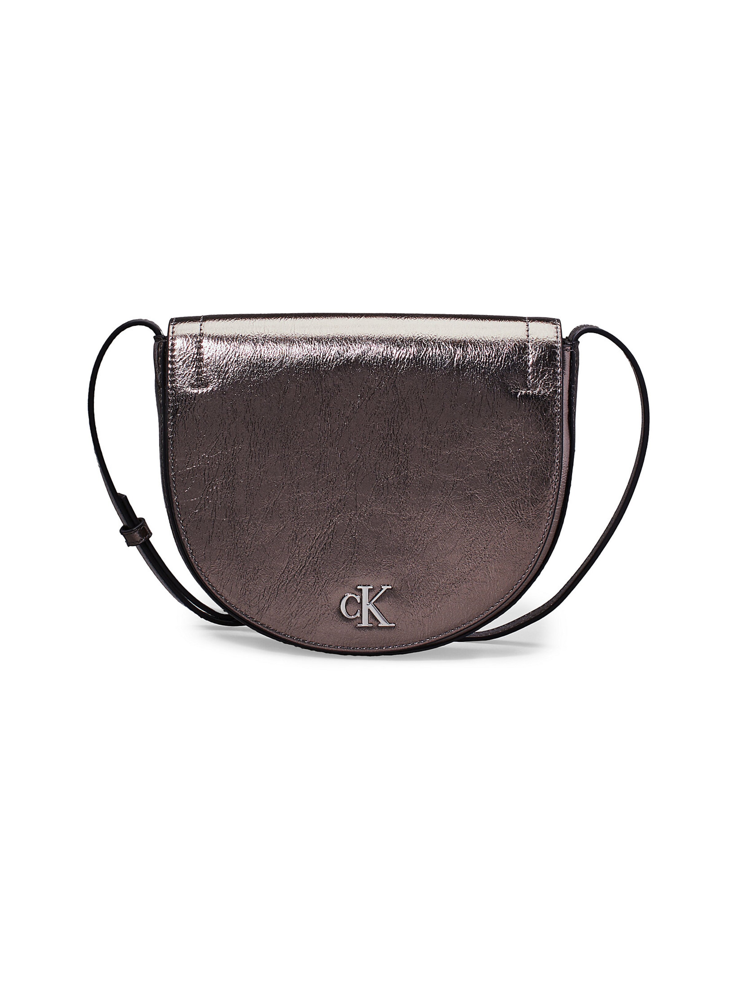 Calvin Klein Crossbody Bag in Grey: front