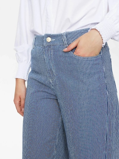 NÜMPH Broek ' NUERINA ' in de kleur Saffier, Productweergave