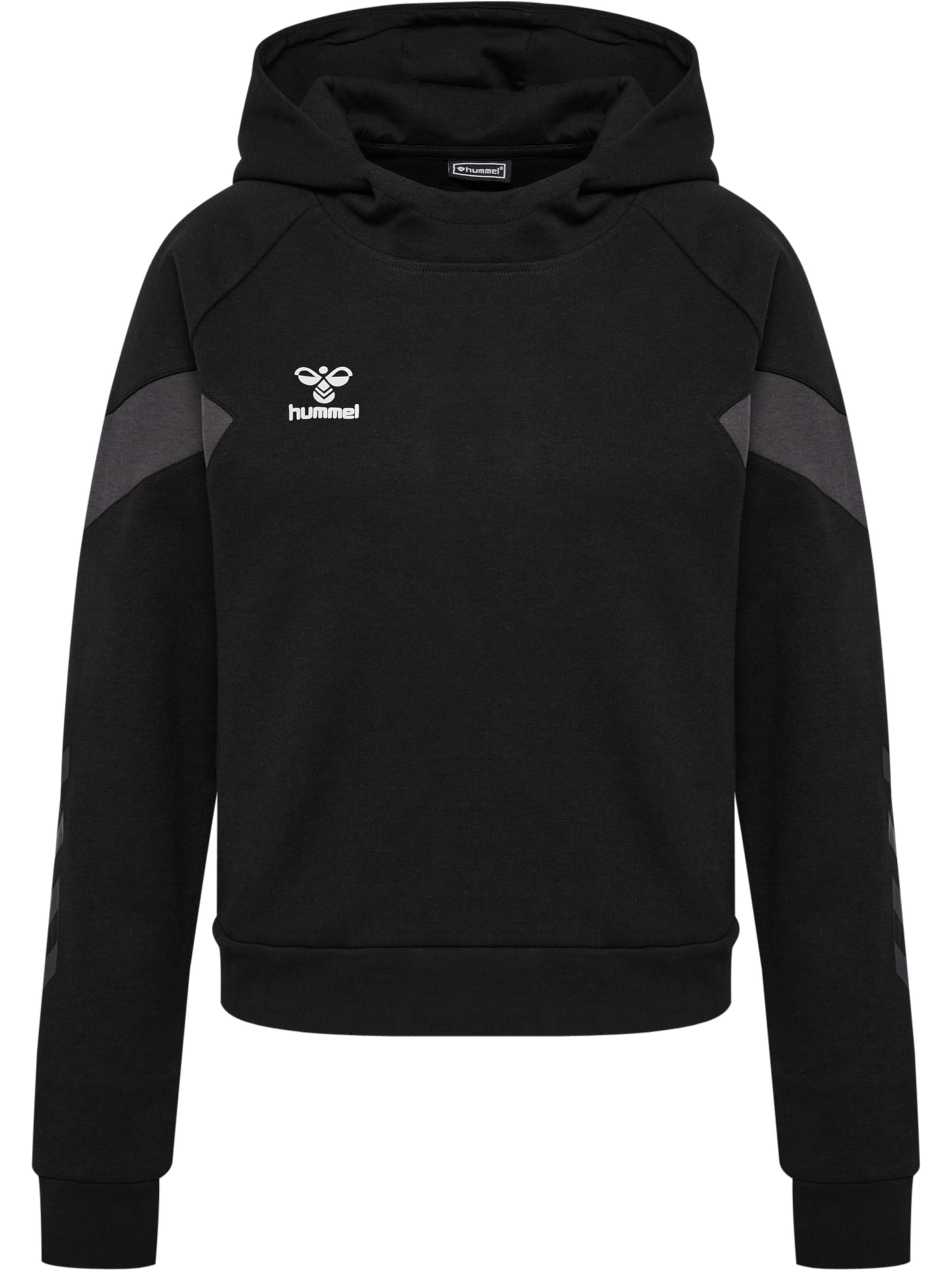 Hummel Sports sweatshirt 'TRAVEL' in Black: front