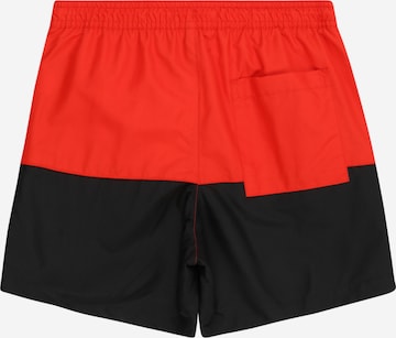 Calvin Klein Swimwear Board Shorts in Red