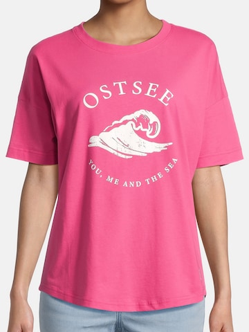salzhaut T-Shirt 'Fipsie Ostsee' in Pink