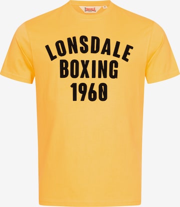 LONSDALE Paita 'Pitsligo' värissä keltainen: etupuoli