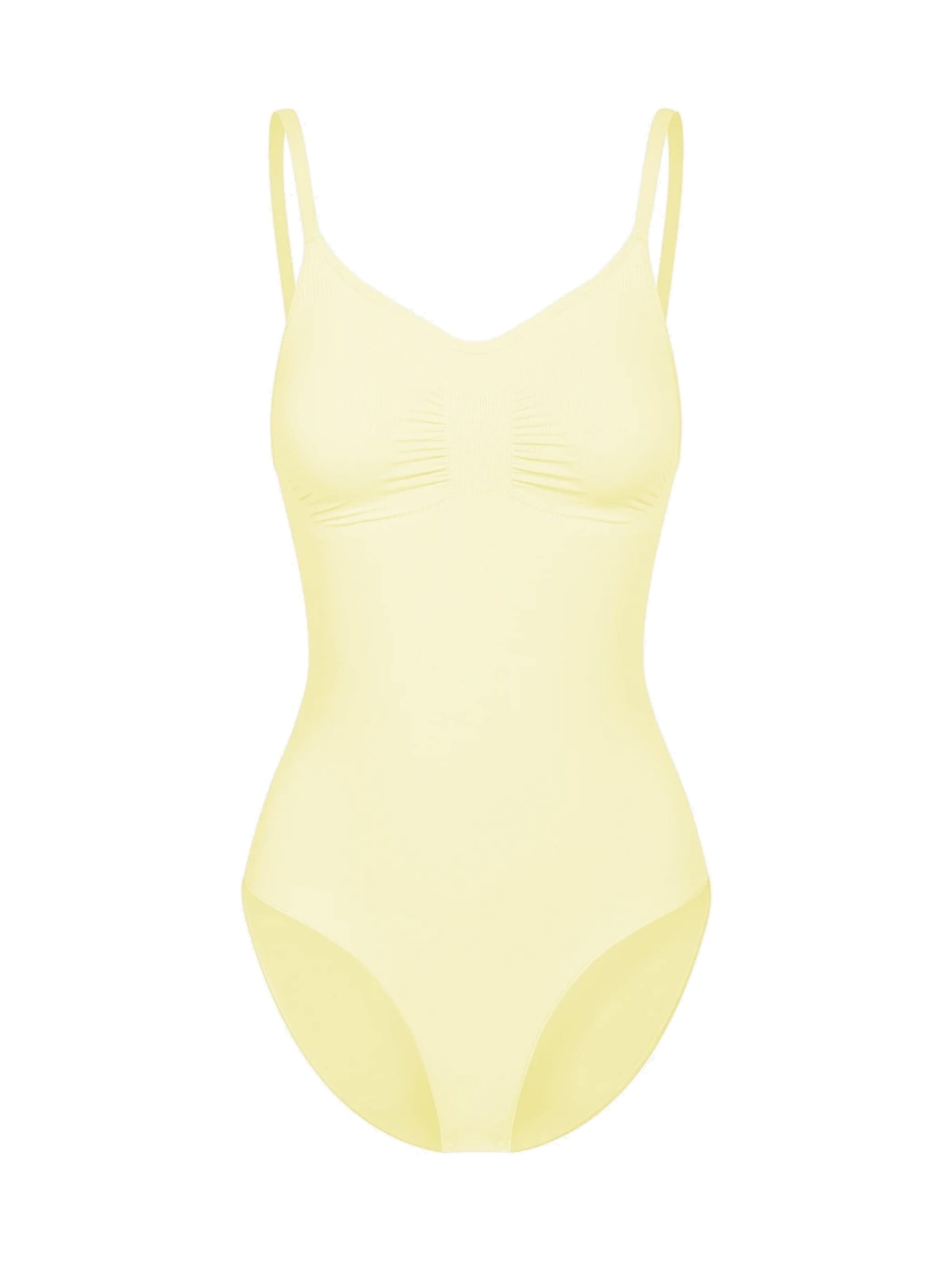 Body modelant 'Bodysuit Sculpting Shapewear mit Slip' cfab en jaune : devant