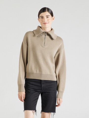 mazine Pullover 'Inha' in Beige: Vorderseite