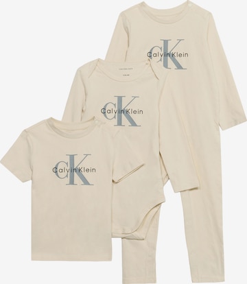 Set 'ESSENTIAL' di Calvin Klein Jeans in beige: frontale