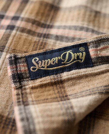 Superdry Blouse 'LUMBERJACK' in Beige