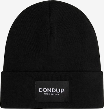 Bonnet Dondup en noir : devant