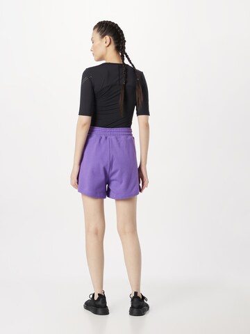 ADIDAS BY STELLA MCCARTNEY Loosefit Sportsbukser 'Truecasuals Terry' i lilla