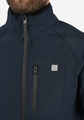 !Solid Performance Jacket 'Solane' in Blue