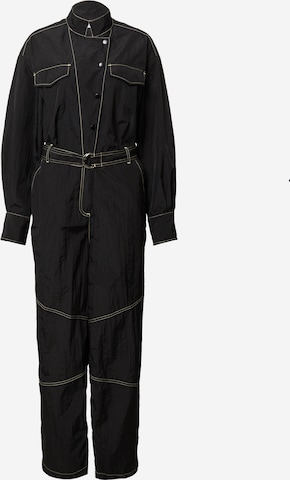 Tuta jumpsuit 'Mitra' di EDITED in nero: frontale