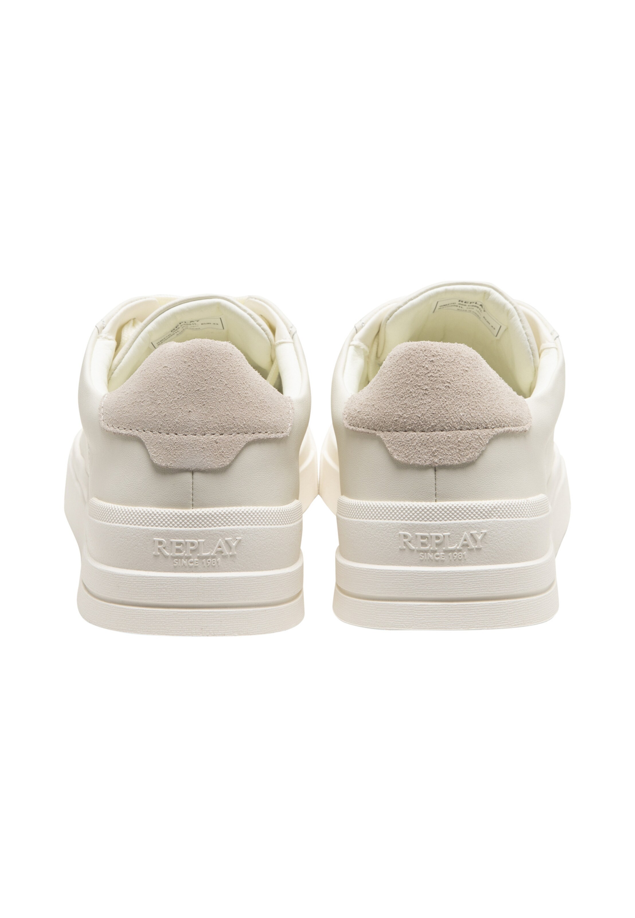 REPLAY Platform trainers 'Evan' in White
