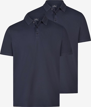 Ragman Shirt 'Basic' in Blue: front