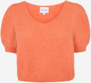 americandreams Pullover 'Lolanda' in Orange: Vorderseite