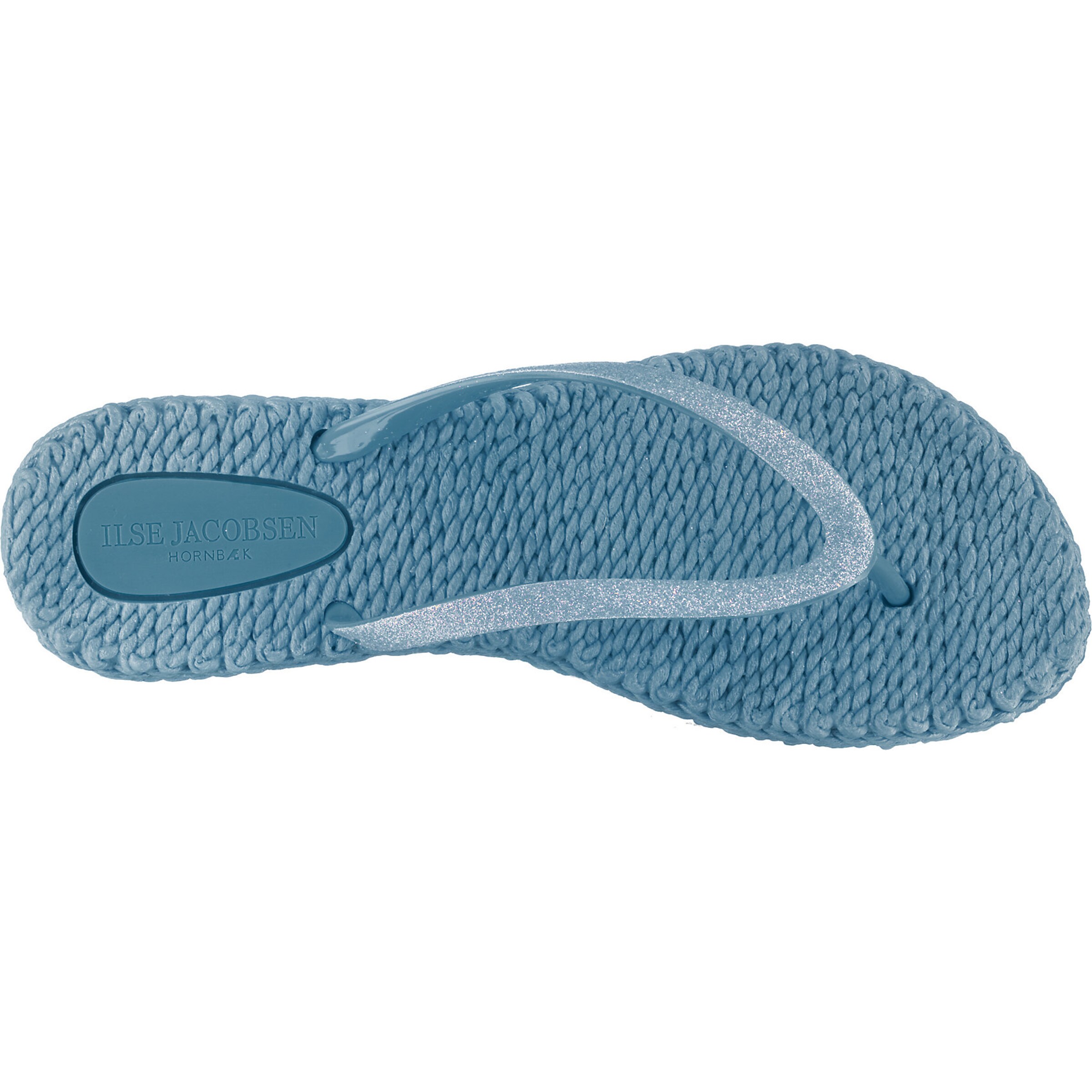 ILSE JACOBSEN Teenslipper 'Cheerful 01' in Blauw