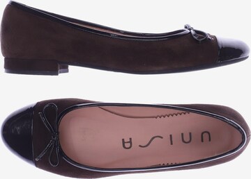 UNISA Flats & Loafers in 37 in Brown: front
