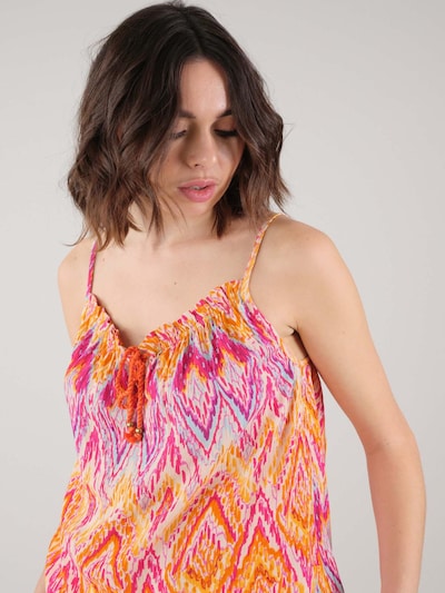 Deeluxe T-shirt 'Pilar' en orange, Vue avec produit